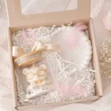 Personalizowany Box Prezentowy dla Nauczyciela – Świeca Sojowa w Szkle + Podstawka gipsowa